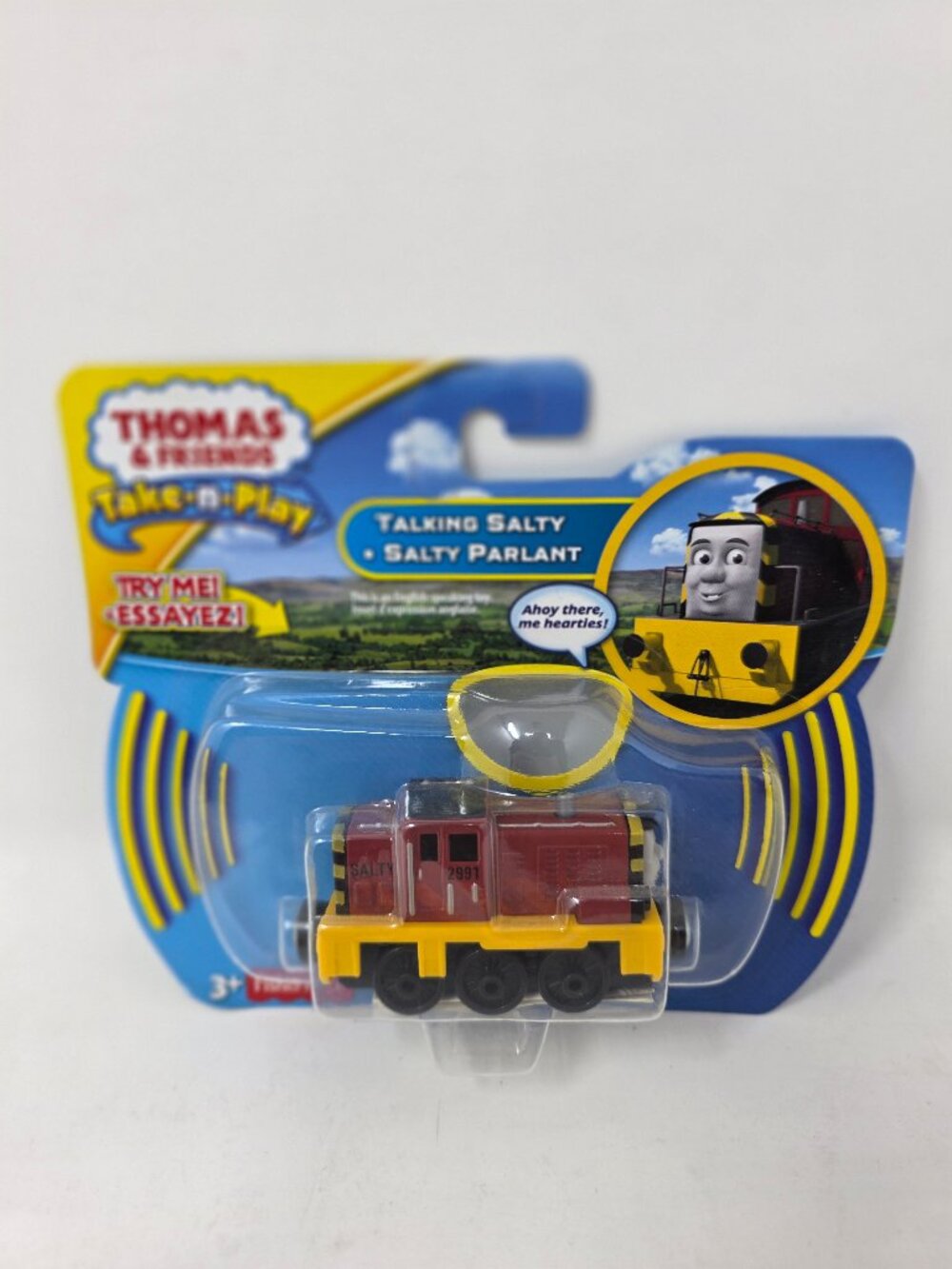 Thomas & Friends Take-n-Play TALKING SALTY Die Cast Metal Train CFR94 OOP